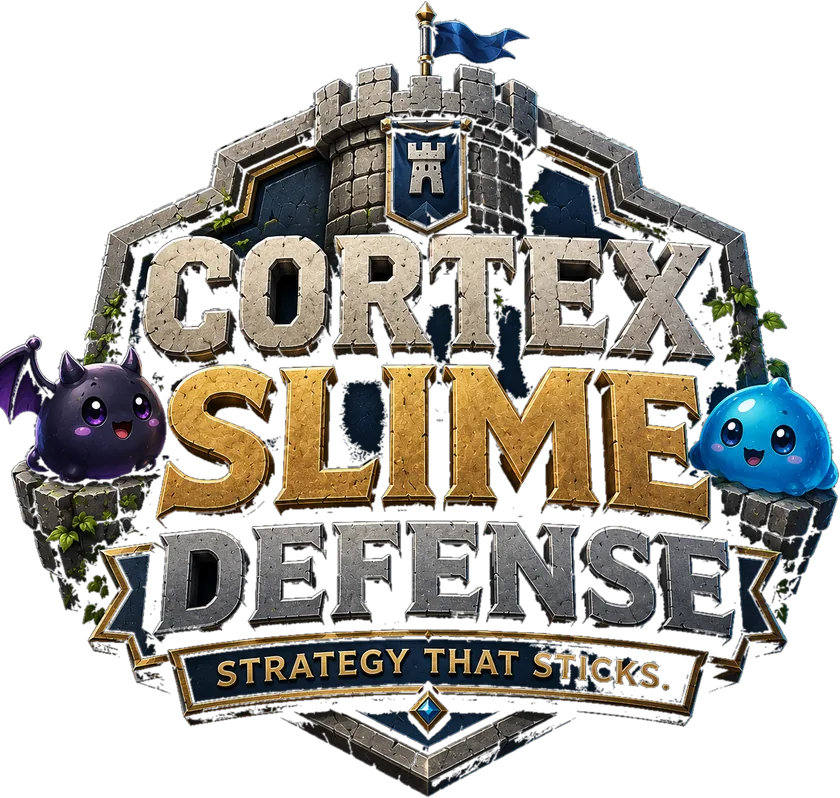 Cortex Slime Defense — strategy that sticks.